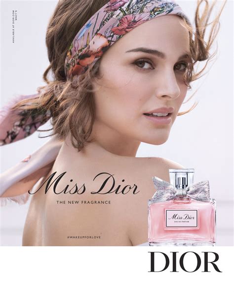 model in miss Dior commercial